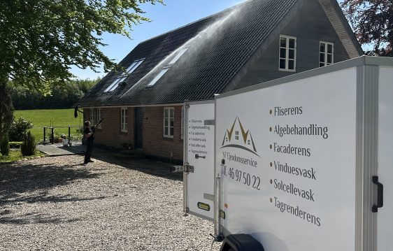 Algebehandling af tag Brædstrup